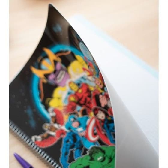 Τετράδιο Σπιράλ Erik 160Φ Avengers Comic Marvel image 3