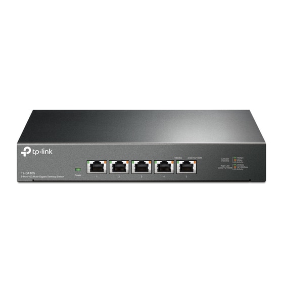 TP-Link TL-SX105 Network Switch Unmanaged L2 10G Ethernet (100/1000/10000 Mbps) με 5 Θύρες image 0