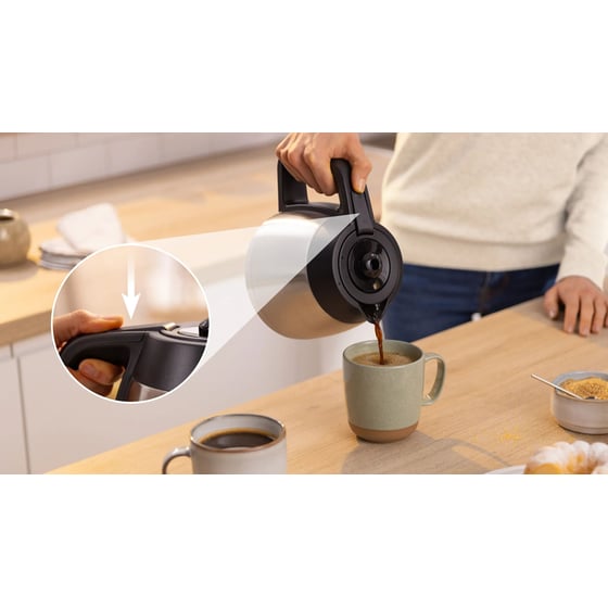 BOSCH TKA6M273 1.1 L 1000 W Μαύρο Καφετιέρα Φίλτρου image 6