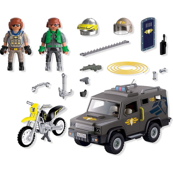 PLAYMOBIL® Promo Pack Όχημα Ομάδας Ειδικών Αποστολών (72066) image 2