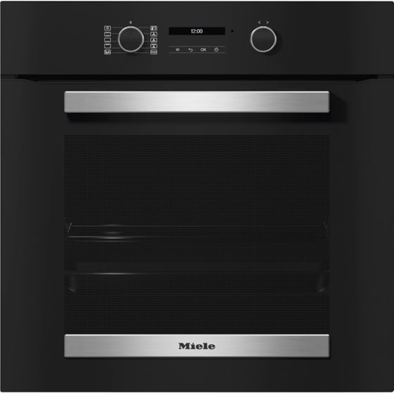 MIELE H 2467 B ACTIVE 76 Lt Μαύρο Εντοιχιζόμενος Φούρνος Άνω Πάγκου image 0