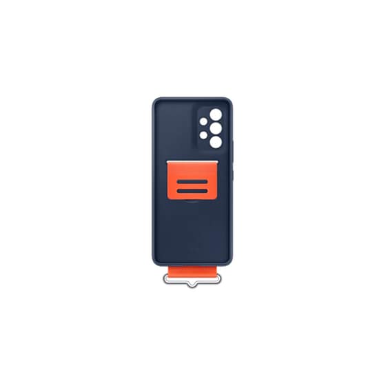 ΘΗΚΗ ΚΙΝ SAMSUNG A53 SILICONE STRAP NAVY image 2