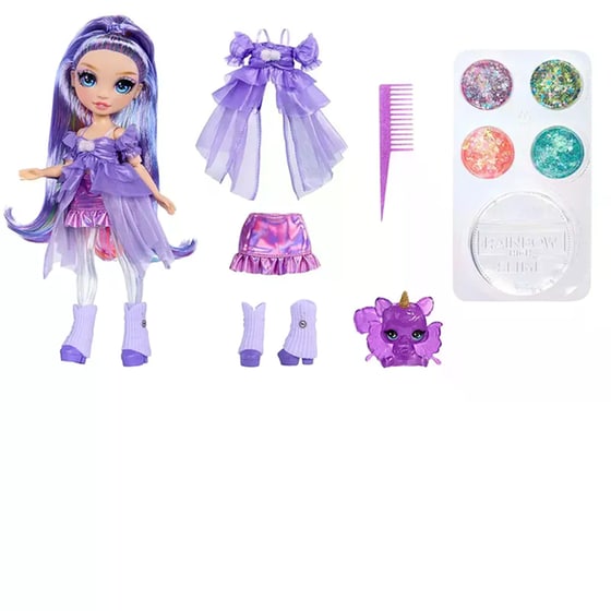 Κούκλα Rainbow High MGA Entrertainment Shimme Slime Violet image 4