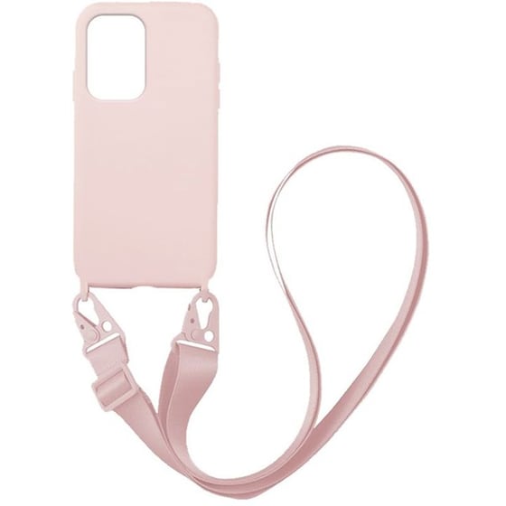 Θήκη Samsung Galaxy A23 5G - Sonique Carryhang Liquid Silicone Strap - Ροζ image 0