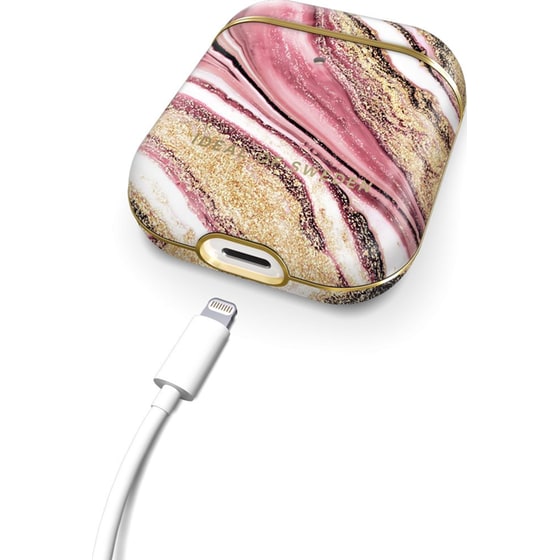 Θήκη Ακουστικών Ideal of Sweden Printed για Apple AirPods 1st Gen/AirPods 2nd Gen - Cosmic Pink Swirl image 1