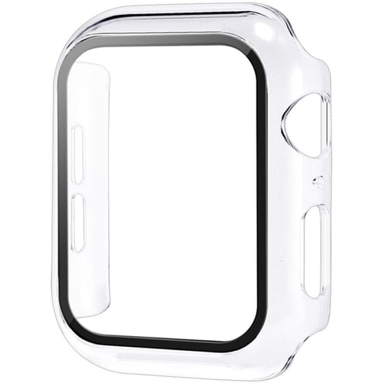 Θήκη Sonique Προστασία PC + Tempered Glass για Apple Watch 45mm - Διάφανο image 0