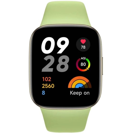 Λουράκι Xiaomi Silicone Strap για Xiaomi Redmi Watch 3 - Lime Green image 0