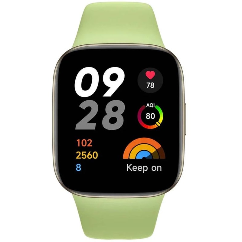 Λουράκι Xiaomi Silicone Strap για Xiaomi Redmi Watch 3 - Lime Green