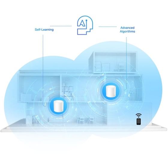 TP-Link Deco X20 AX1800 Whole Home Mesh Wi-Fi 6 Dual Band (2.4 & 5 GHz) 1201 Mbps (1-pack) image 4