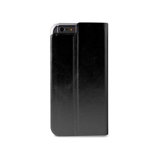 Θήκη iPhone 6/6S Plus - Puro Stand Wallet Μαύρο image 4