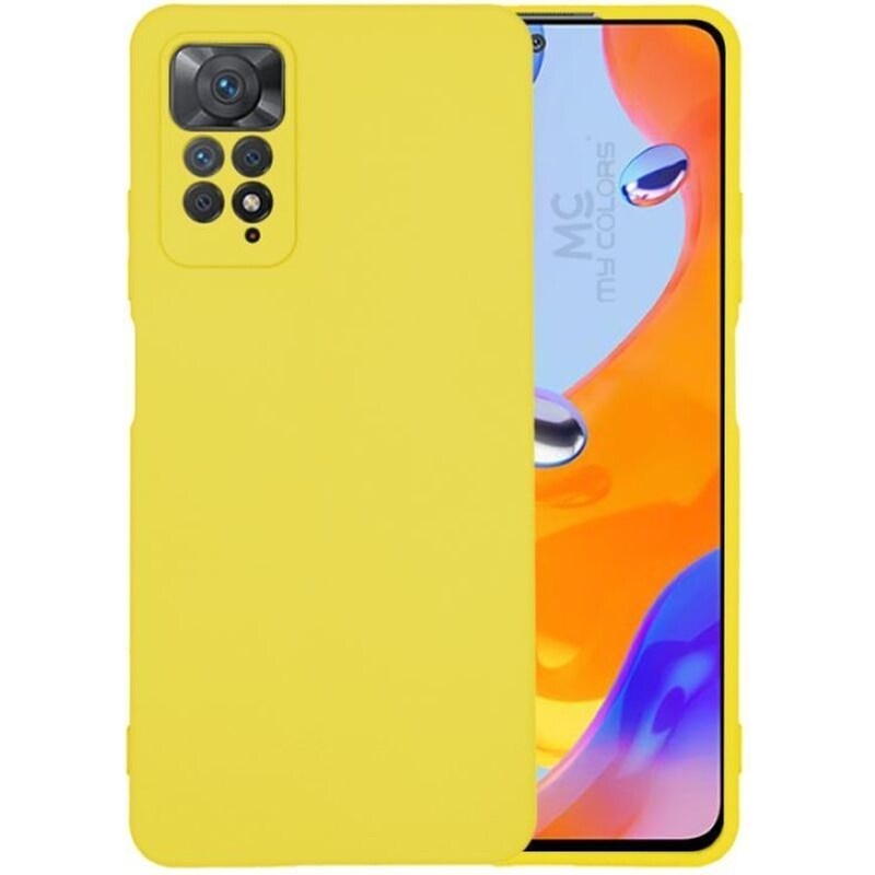 MY COLORS Θήκη Xiaomi Redmi Note 12 Pro 4G - My Colors - Κίτρινο