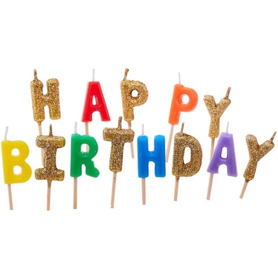 Κεράκια Happy Birthday Over The Rainbow image 0