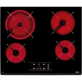 TEKA TZ 6420 60 cm Μαύρο Εστία Κεραμική Αυτόνομη