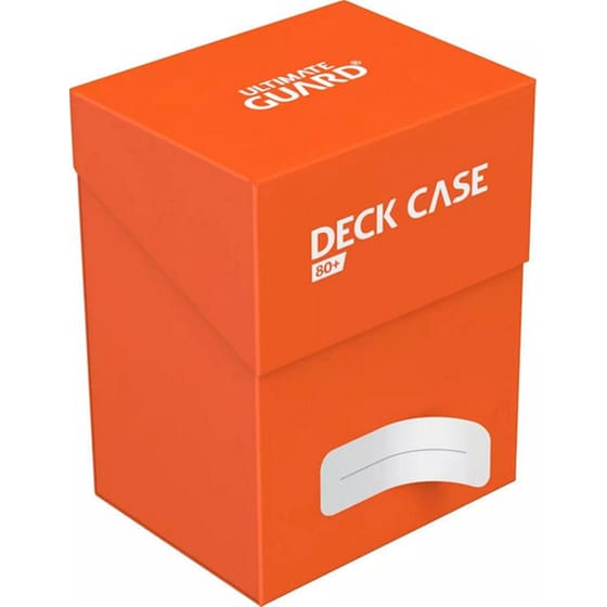 Ultimate Guard Deck Case 80+ Standard Size Orange image 2