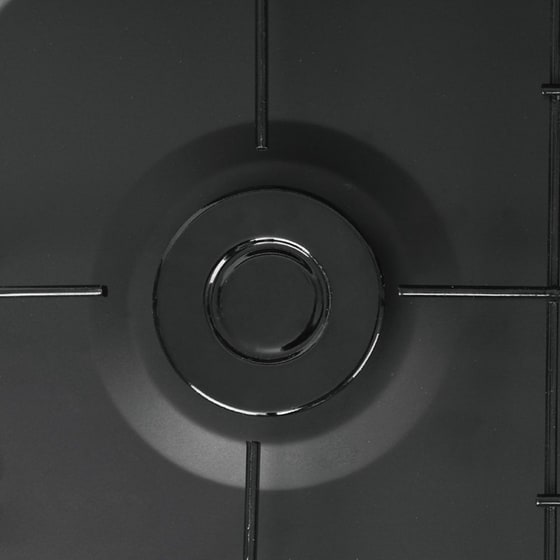 LEXICAL LGS-2813-2 3BUR Επιτραπέζια Εστία Υγραερίου Μαύρο image 1