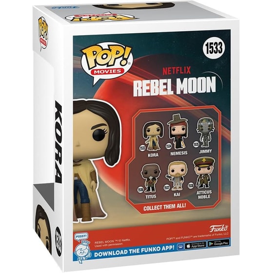 Funko Pop! Movies - Rebel Moon - Kora #1533 image 2