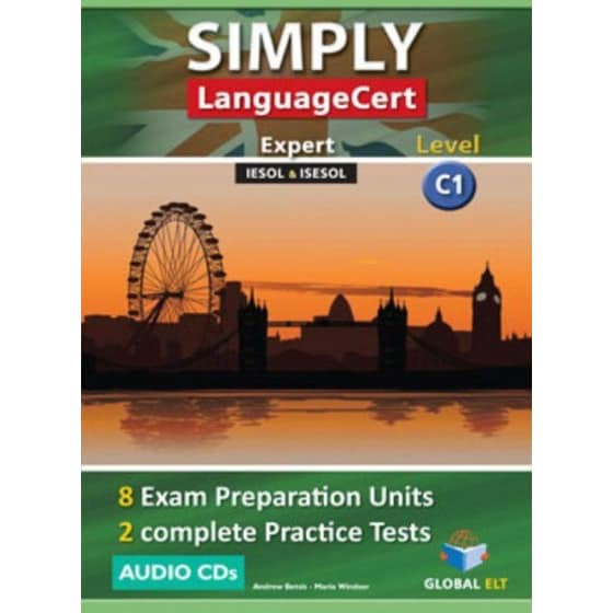 Simply Languagecert (Expert) C1 Preparation & Practice Tests: Audio Cds image 0