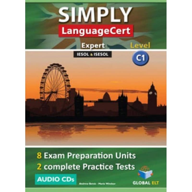 Simply Languagecert (Expert) C1 Preparation Practice Tests: Audio Cds