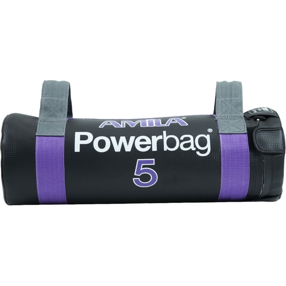Power Bag 5kg Amila 37320 από  Ενισχυμένο Νάιλον με Άμμο - Μωβ/Μαύρο image 2