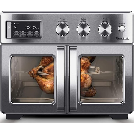 TURBOTRONIC TT-AFD32 με Πόρτα 1700 W 32 L Ασημί Φριτέζα Αέρος image 3