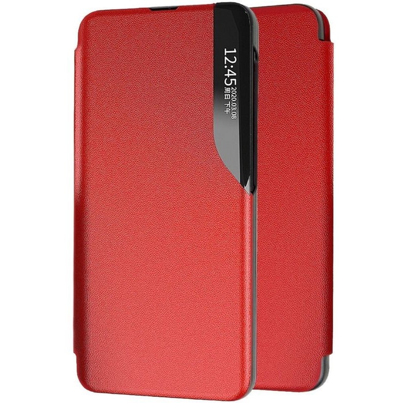 Θήκη Samsung Galaxy A042e - Ancus Smart Flip Book Case - Κόκκινο
