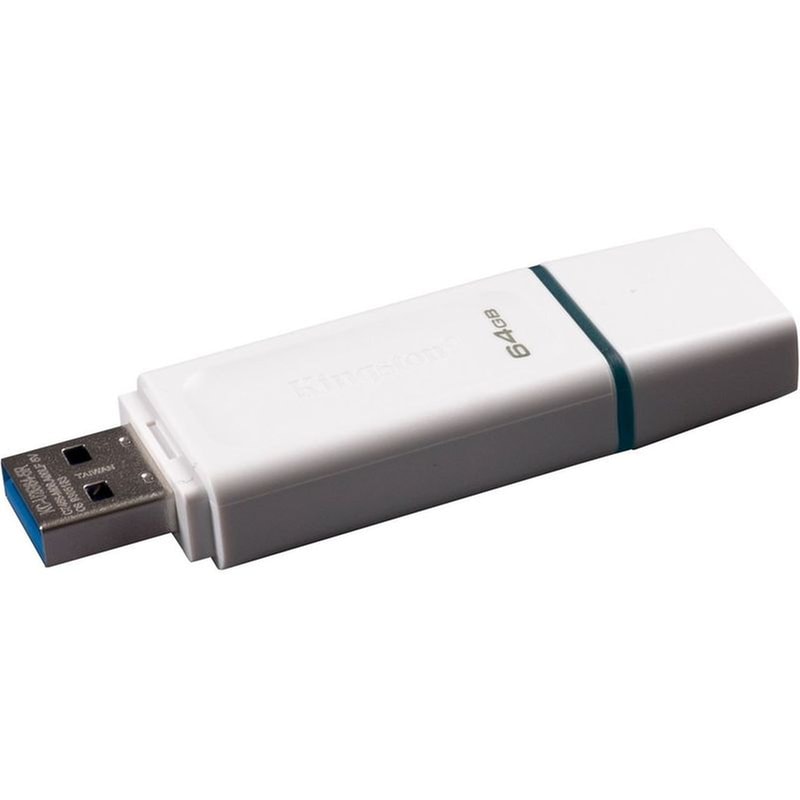 Kingston DT Exodia 64 GB USB 3.0 Flash - Λευκό