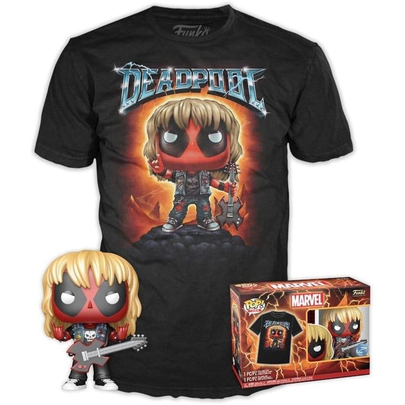 FUNKO Funko Box - Marvel - Deadpool (Heavy Metal) Pop! Με T-shirt (XL)