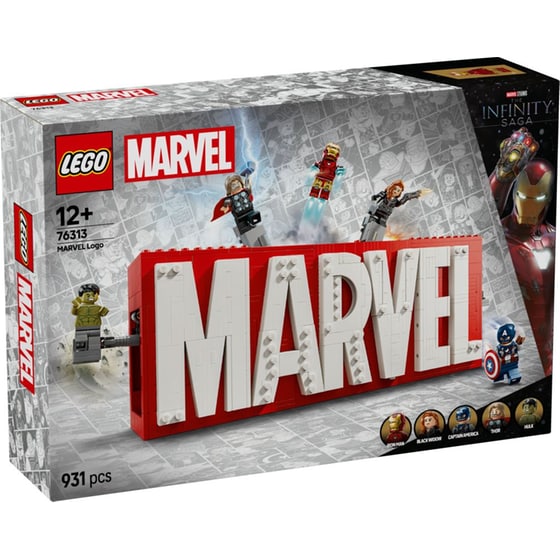 LEGO® MARVEL Logo & Minifigures (76313) image 0