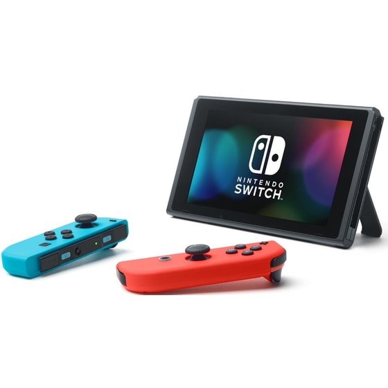 Nintendo Switch 2019 Neon Blue/Neon Red & Mario + Rabbids Sparks of Hope Bundle image 5