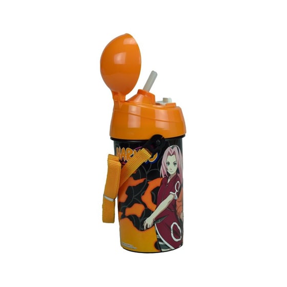 Παγούρι Gim Πλαστικό Fd Naruto Fire 500 ml Πορτοκαλί image 2