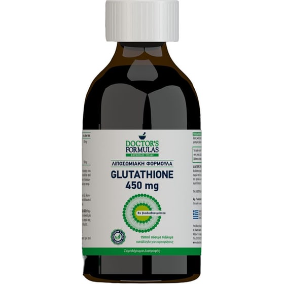 DOCTOR'S FORMULAS L - Glutathione σε Υγρή μορφή 150 ml image 0