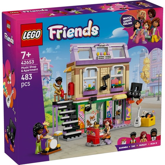 LEGO® Friends Music Store & Apartment (42653) image 0