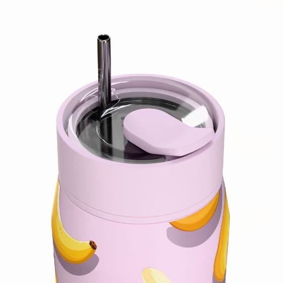 Ποτήρι Θερμός Estia Save The Aegean Lens Banana Mood 360ml image 1