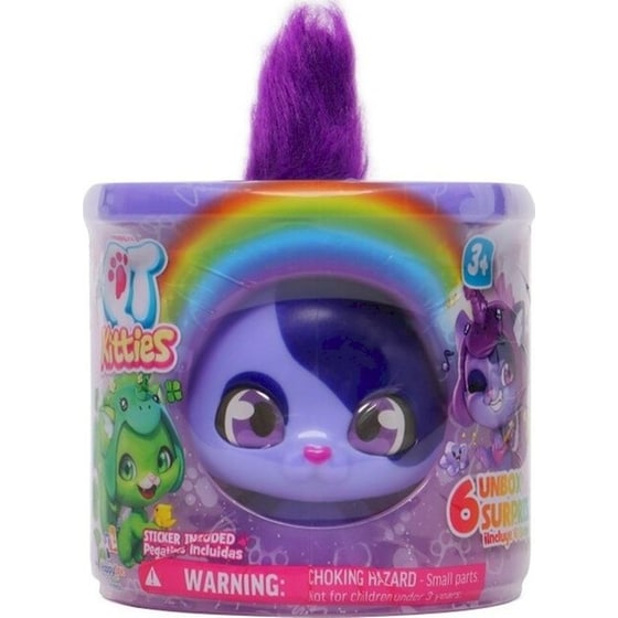 Φιγούρα QT Kitties Rainbow 6 Σχέδια 1 Τμχ - Τυχαία Επιλογή Σχεδίου image 1