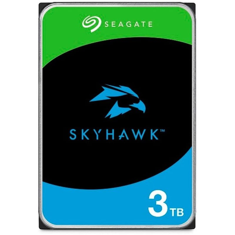 SEAGATE Εσωτερικός Δίσκος HDD SEAGATE Skyhawk ST3000VX015 3.5 SATA III - 3TB