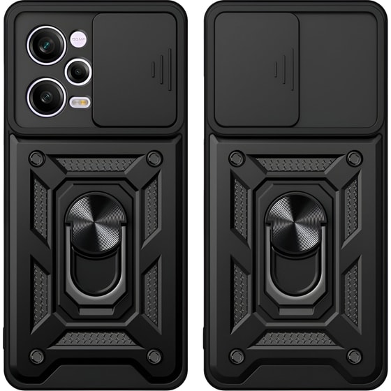 Θήκη Xiaomi Redmi Note 12 Pro / Poco X5 Pro - Tech-Protect Camshield Pro - Μαύρο image 1