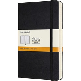 Σημειωματάριο Moleskine Ριγέ Medium Μαύρο (1 Τεμάχιο)