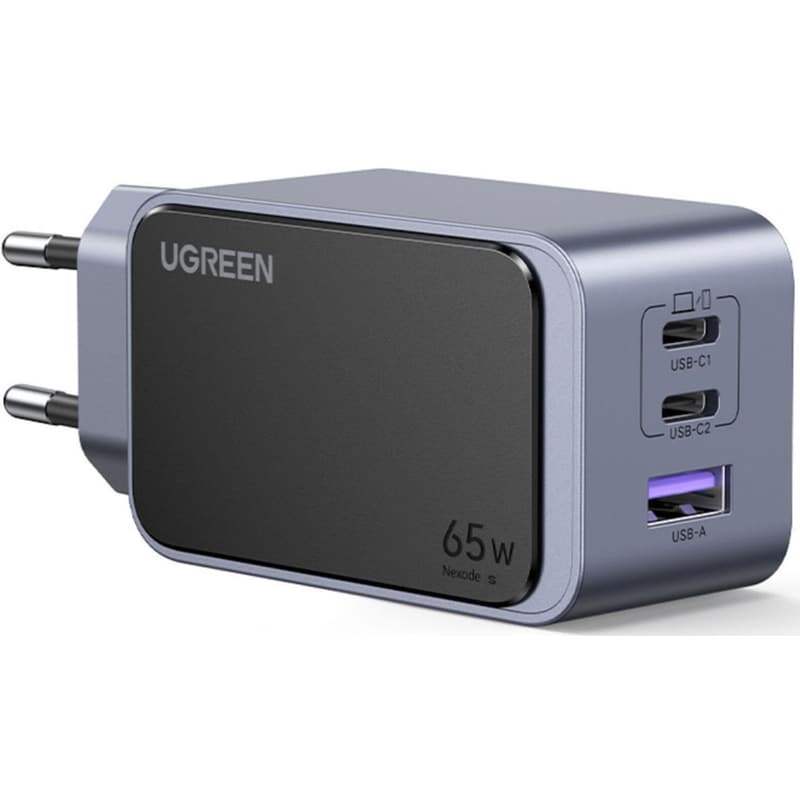 CHARGER UGREEN X553 65W PDX2+QC4 GRAY