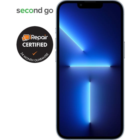 Μεταχειρισμένο Apple iPhone 13 Pro 256GB Sierra Blue second go Certified by iRepair image 2
