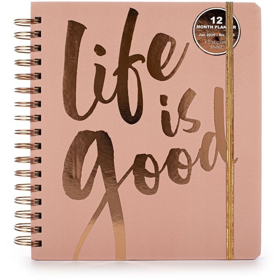 Ημερολόγιο Posh+Pop 2026 12Μ Σπιράλ Black And Bows image 2