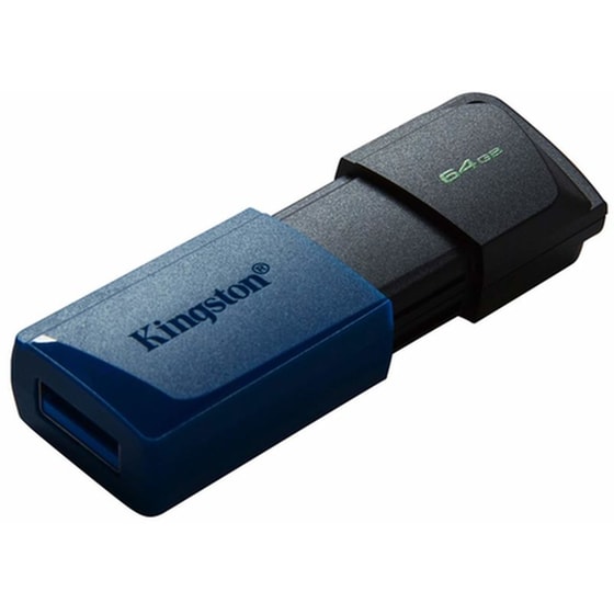 Kingston DT Exodia Μ 64 GB USB 3.2 Flash - Μπλε/Μαύρο image 0