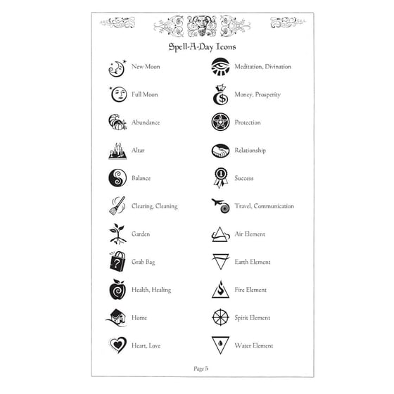 Llewellyn's 2025 Witches' Spell-A-Day Almanac image 2