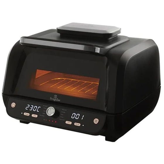 BERLINGER HAUS BH-9668 1750 W 6 L Μαύρο Φριτέζα Αέρος-Φουρνάκι image 0