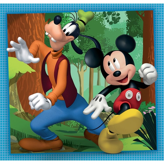 Παιδικό Παζλ Clementoni Super Color Disney Mickey And Friends (3x48 Κομμάτια) image 3