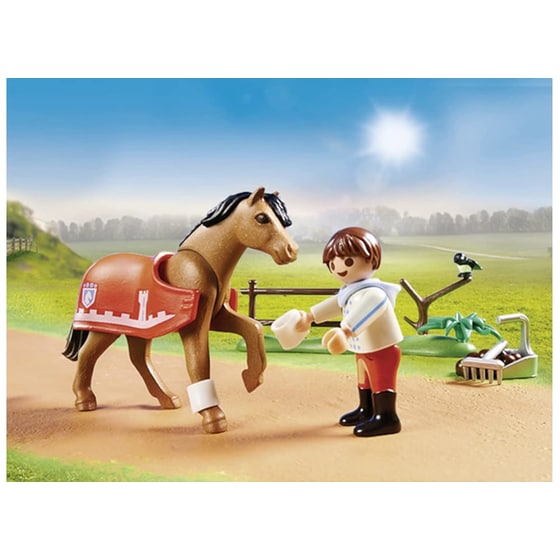 PLAYMOBIL® Country Αναβάτης με Πόνυ Connemara (70516) image 2