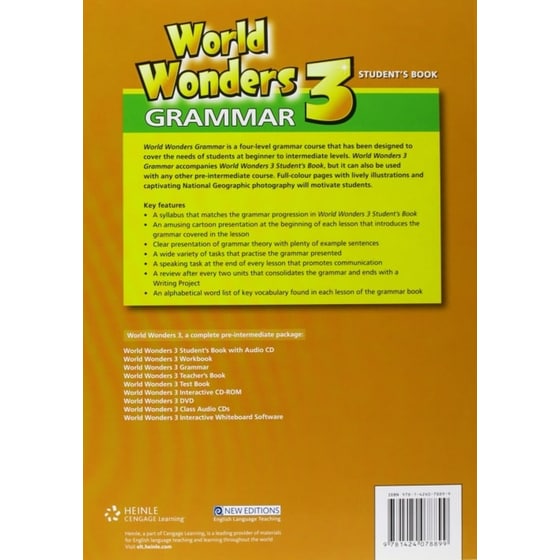 World Wonders 3- Grammar Book Grammar Book image 1