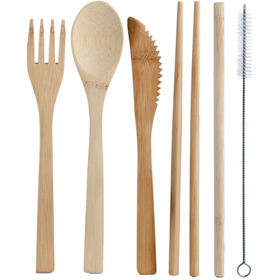 Puckator Σετ Μαχαιροπήρουνα Bamboo - Unicorn image 2