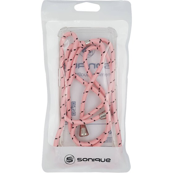 Θήκη Apple iPhone 12 Mini - Sonique Armor Clear - Rainbow Ροζ image 4