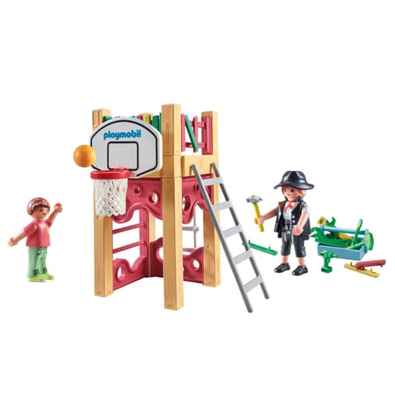 PLAYMOBIL® My Life Starter Pack Εργασίες επισκευής παιδικής χαράς (71475) image 1