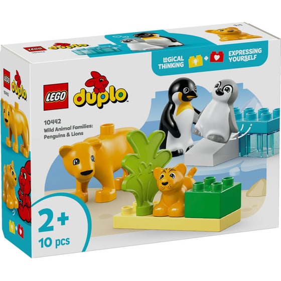 LEGO® Duplo Wild Animal Families: Penguins & Lions (10442) image 0